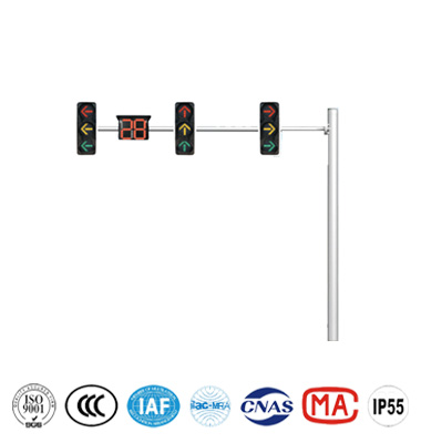 L型圓柱信號燈杆