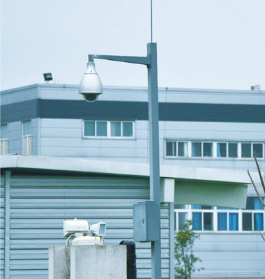 矩形方管監控杆