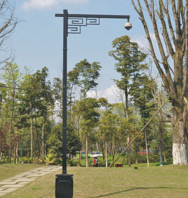 圓(yuán)柱型道路監(jiān)控杆定製